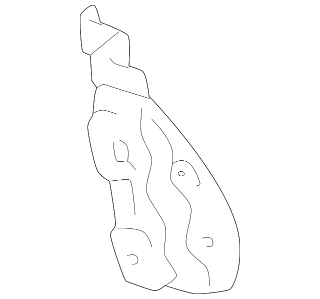 61621-48010 TROUGH, RIGHT