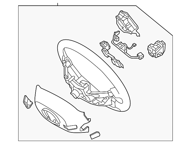 56100-3N200-W2V Деталь STEERING WHEEL