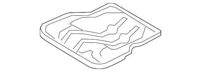 BT4Z-7863100-A Деталь SEAT FRAME, LEFT