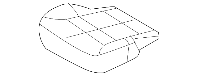 CT4Z-7862900-AA Деталь CUSHION COVER, RIGHT