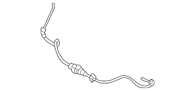 7T4Z-78601L60-C Деталь RELEASE CABLE, LEFT