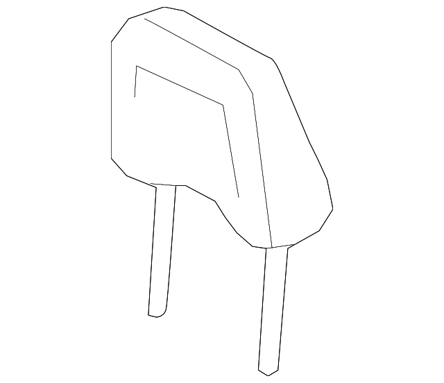 BT4Z-78611A08-AH Деталь HEADREST, LEFT