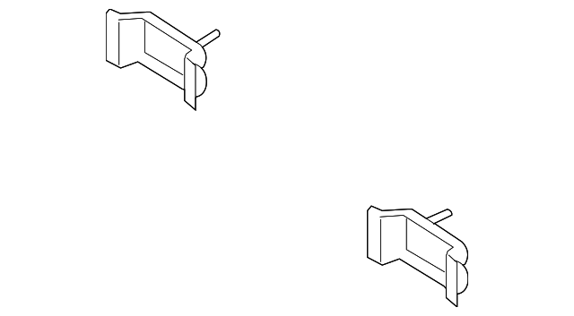 86642-2H000 Деталь STAY BRACKET, RIGHT