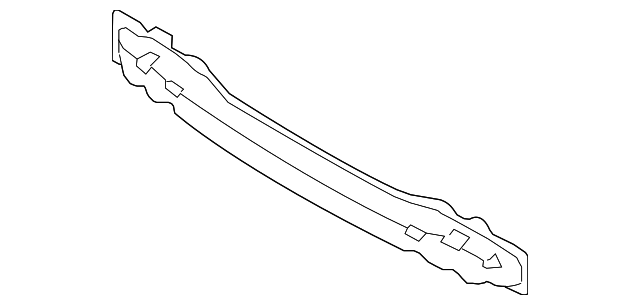 86631-2H000 Деталь IMPACT BAR
