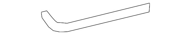 86614-2H000 Деталь BUMPER COVER SIDE BRACKET, RIGHT