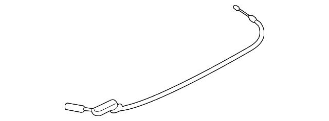 34-40-6-852-186 Деталь PARK BRAKE CABLE