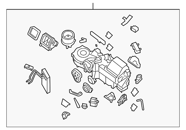 27110ZZ57B Деталь HEATER ASSY