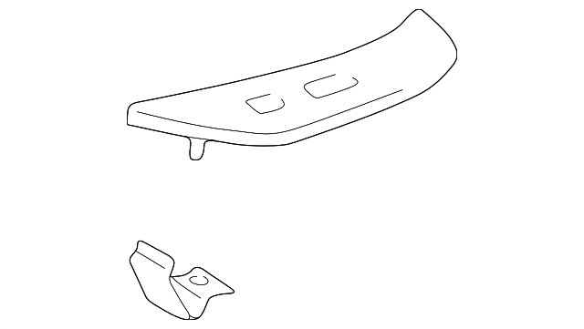 74230-48050 SWITCH BEZEL, RIGHT