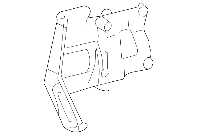 88431-04040 Деталь COMPRESSOR MOUNT BRACKET