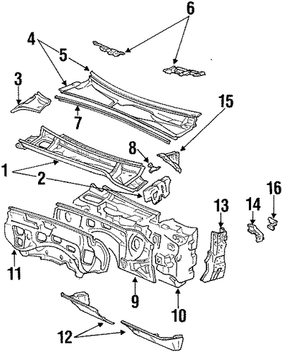 LS400 Обтекатель