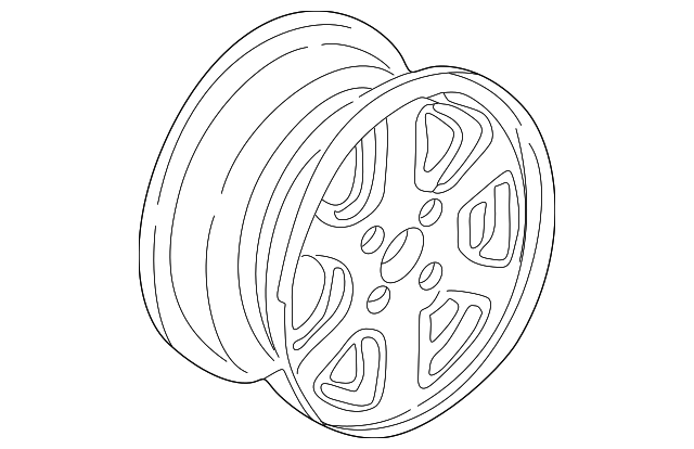 42700-S84-A40 Деталь DISK, ALUMINUM WHEEL (15X6JJ) (ENKEI)