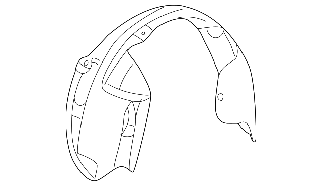 4878646AC Деталь FENDER LINER
