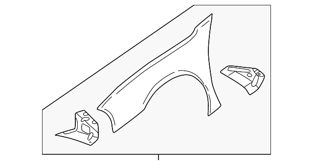 5019064AC Деталь FENDER, RIGHT