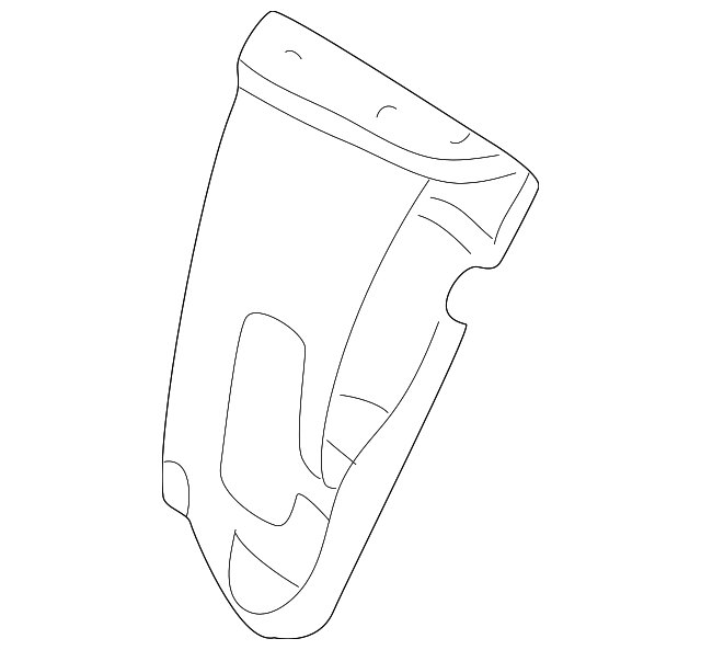 4878822AB Деталь FENDER LINER