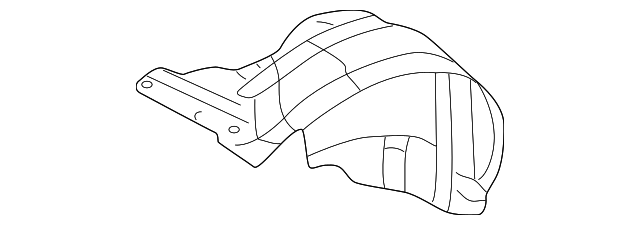 4878647AD Деталь FENDER LINER