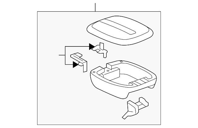 25963887 Деталь LID ASSY