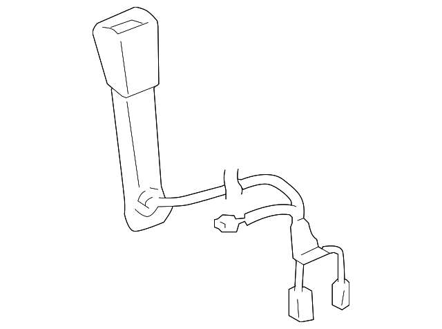 73230-50160-A2 Деталь BUCKLE, LEFT