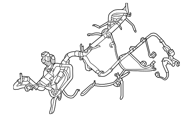 24011-3KA0A Деталь ENGINE HARNESS