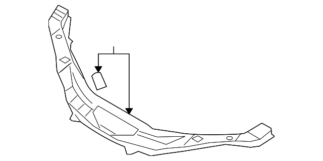 NE51-53-150D Деталь UPPER TIE BAR