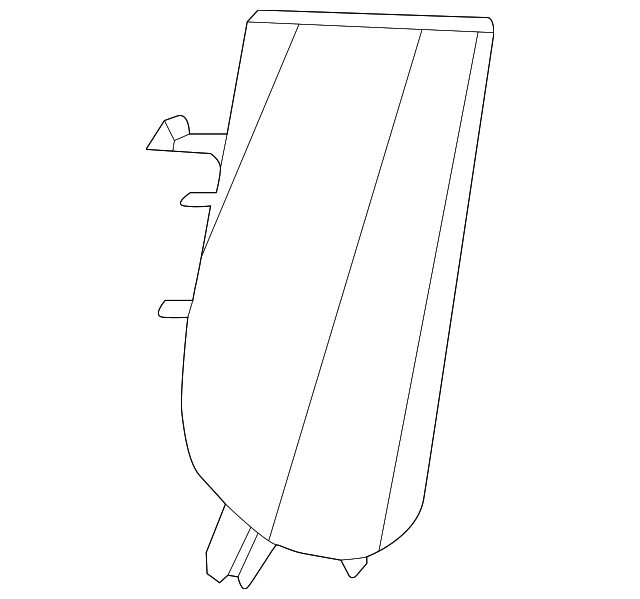 5182467AA Деталь MIRROR TRIM, LEFT