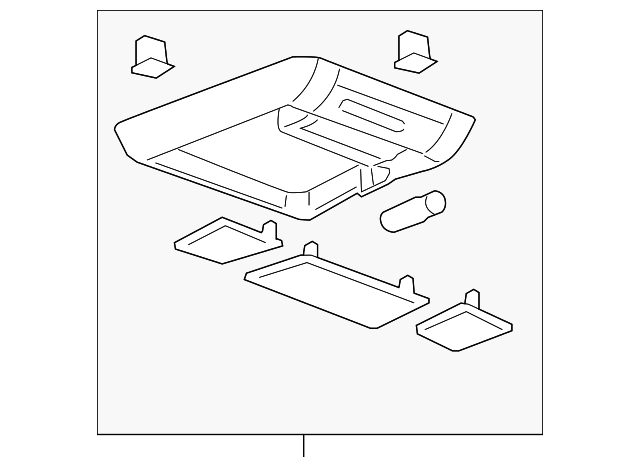 25853058 ROOF CONSOLE
