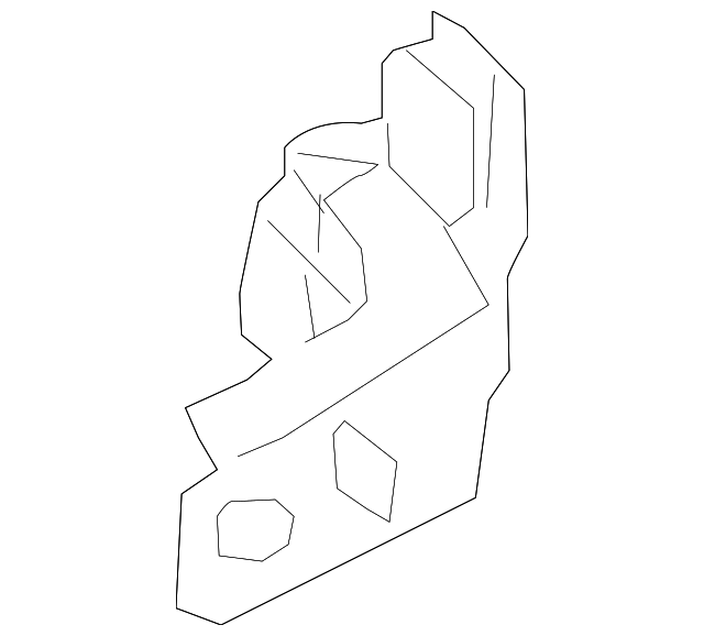 6931082Z10 Деталь LOWER HINGE, RIGHT