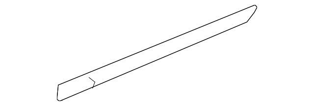 22832439 BODY SIDE MLDG, RIGHT