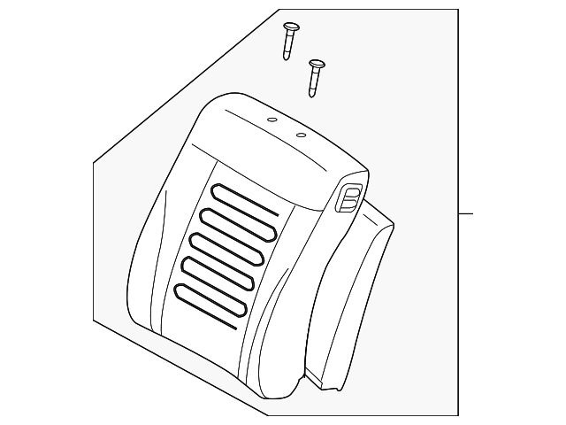 88400-3F640718 Деталь SEAT BACK ASSY, RIGHT