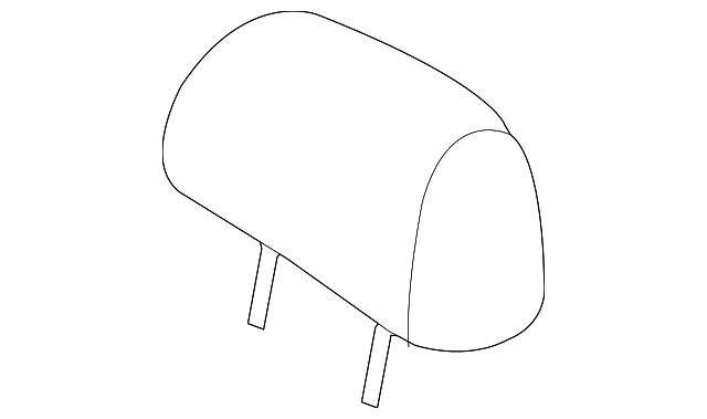 88600-3F700713 Деталь HEADREST, RIGHT