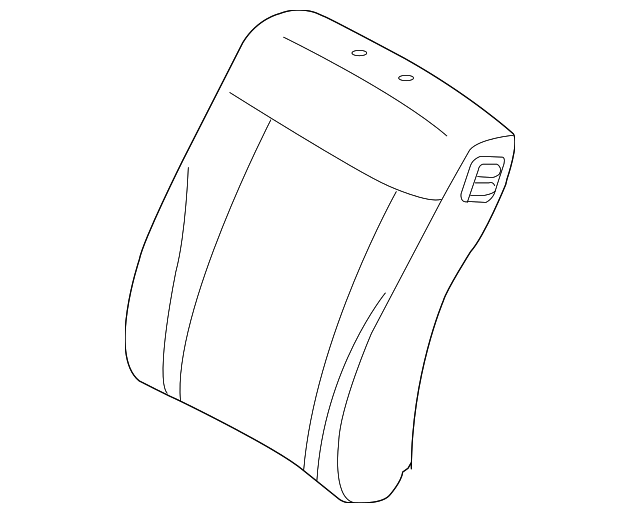 88460-3F840715 Деталь SEAT BACK COVER, RIGHT