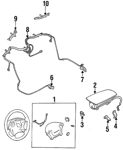 Legacy AIR BAG COMPONENTS