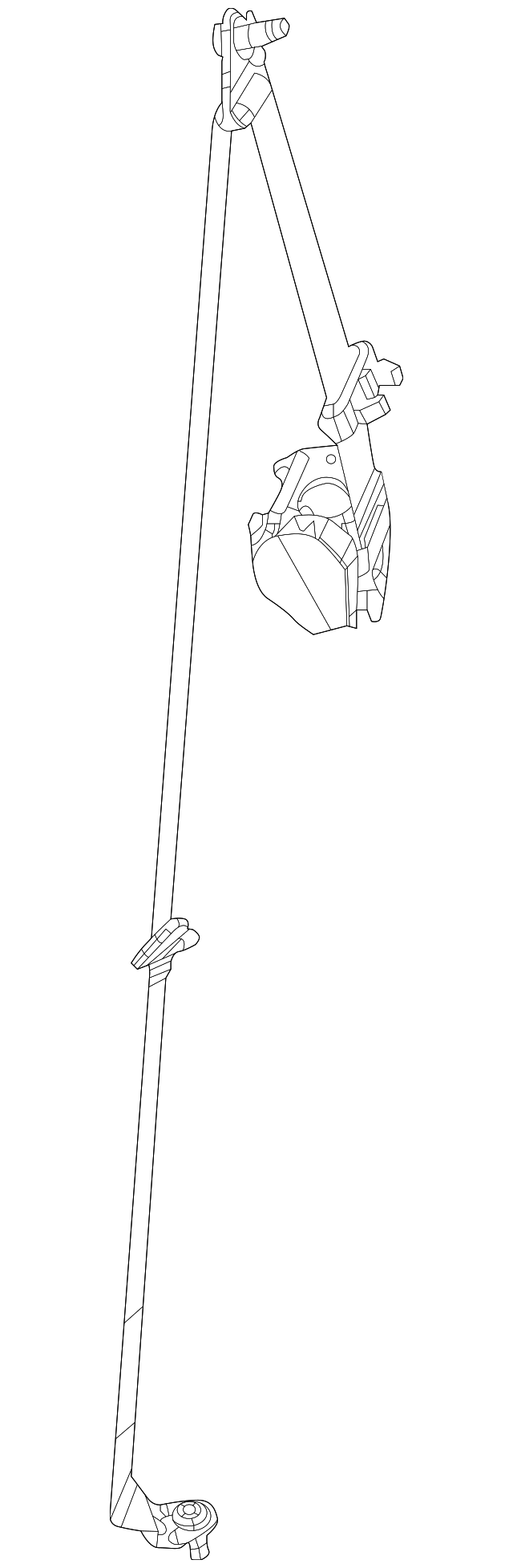 1RU78JXWAC Деталь BELT & RETRACTOR, RIGHT