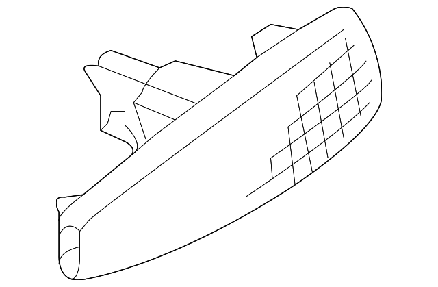8351A039 Деталь REPEATER LAMP, LEFT