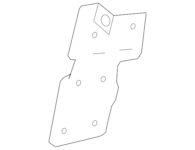 28039EJ71A Деталь MOUNT BRACKET, LEFT