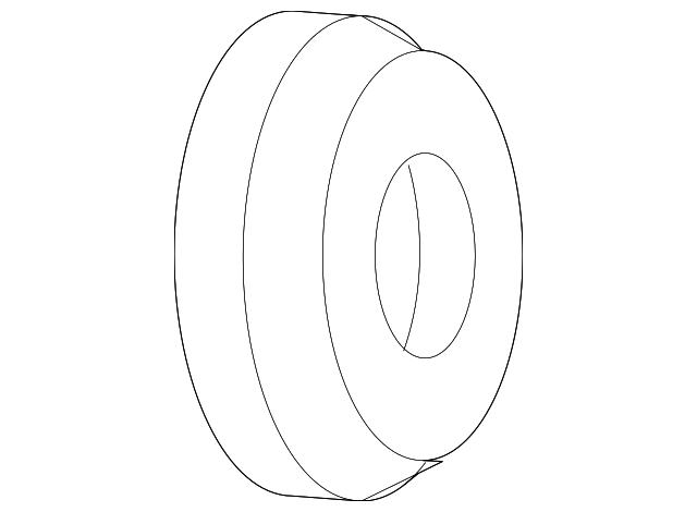 5257152 Деталь LOCK CYLINDER CAP, LEFT