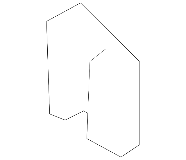 4880185AA Деталь CATCH SPACER, RIGHT