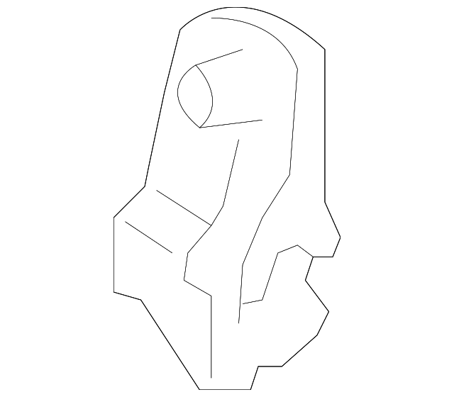 4880049AI Деталь LATCH, LEFT