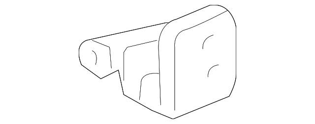 4878792AA Деталь UPPER HINGE, LEFT