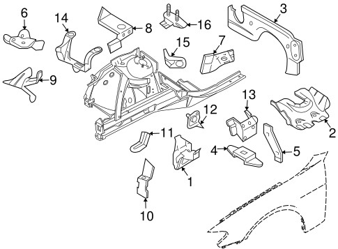 760Li ATTACHING COMPONENTS