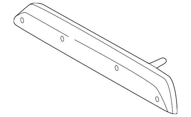 FL3Z-13A613-B Деталь HIGH MOUNT LAMP
