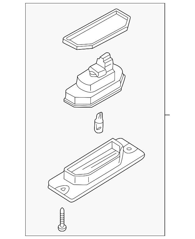 26510-4Z000 Деталь LICENSE LAMP