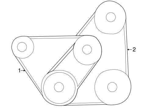 Protege BELTS & PULLEYS