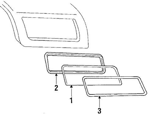 Bronco STATIONARY GLASS