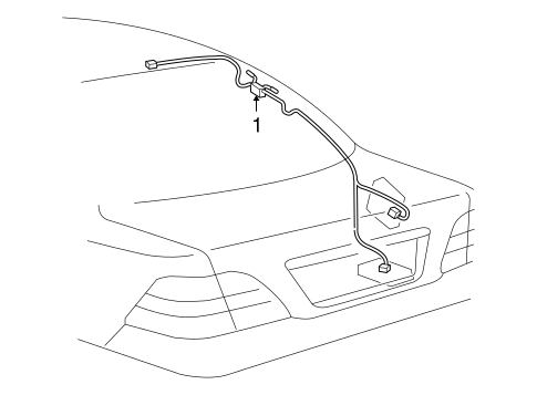 LS430 ANTENNA & RADIO