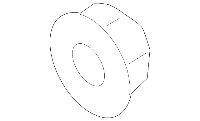 SU003-02888 Деталь HIGH NOTE HORN NUT