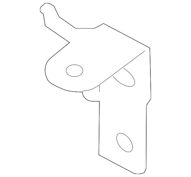 SU003-02629 Деталь HIGH NOTE HORN BRACKET