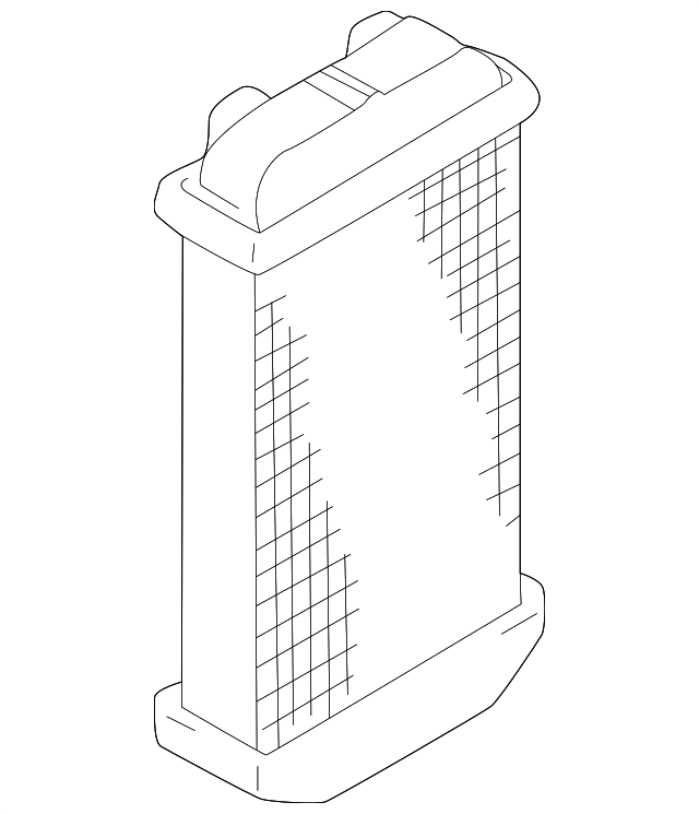 87107-35060 Деталь HEATER CORE