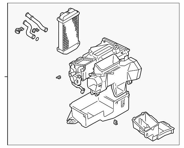 87150-35260 Деталь HEATER ASSY