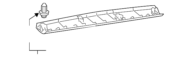 64790-76011-C0 Деталь UPPER TRIM PANEL