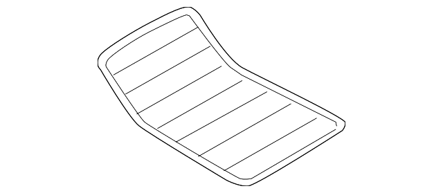 51-16-6-960-695 Деталь REAR COVER MAT